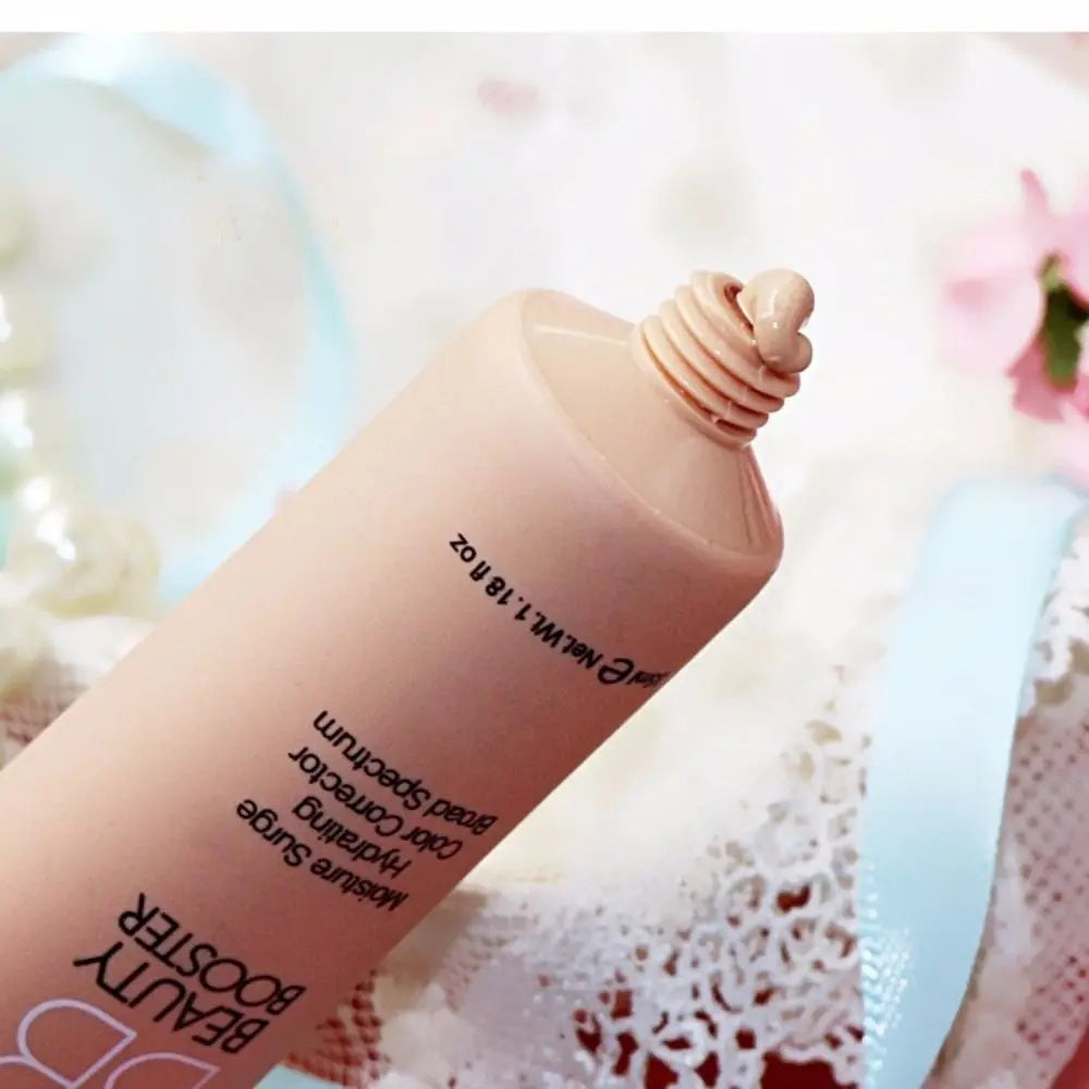 New 3 Colors BB Cream Long Lasting Waterproof Face Base Foundation Korean Makeup Cover Acne Spot Concealer Cosmetic