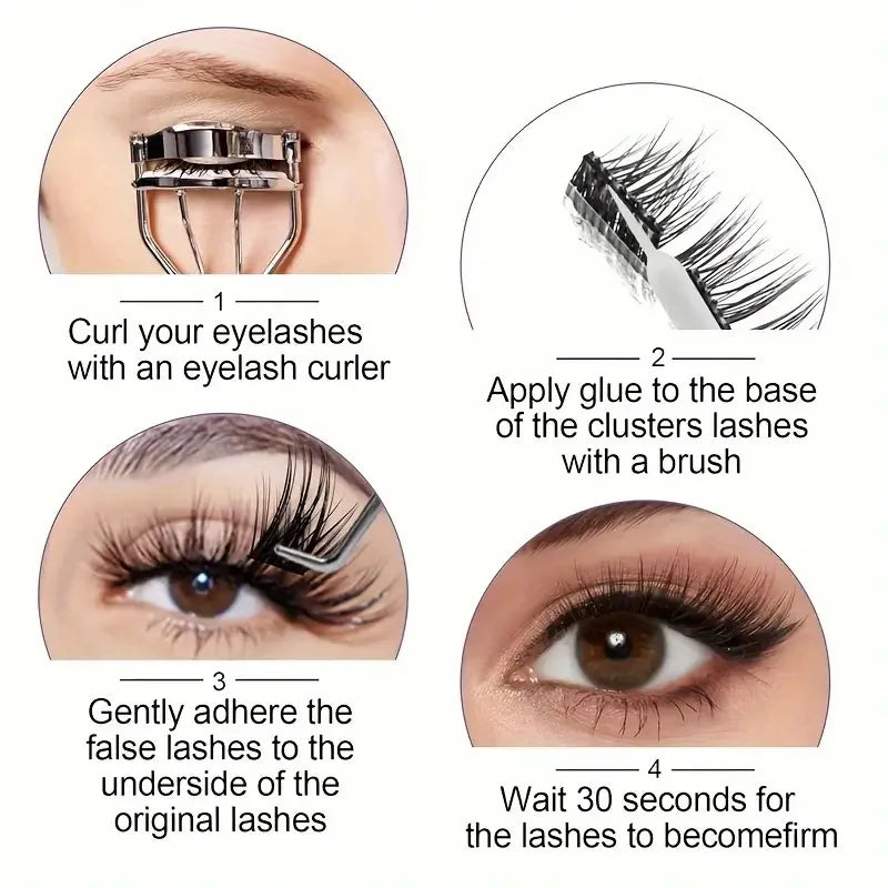 7g Quick Dry Invisible False Eyelash Glue Styling Transparent Natural Fake Eyelashes Extension Glue Adhesive Waterproof Makeup *