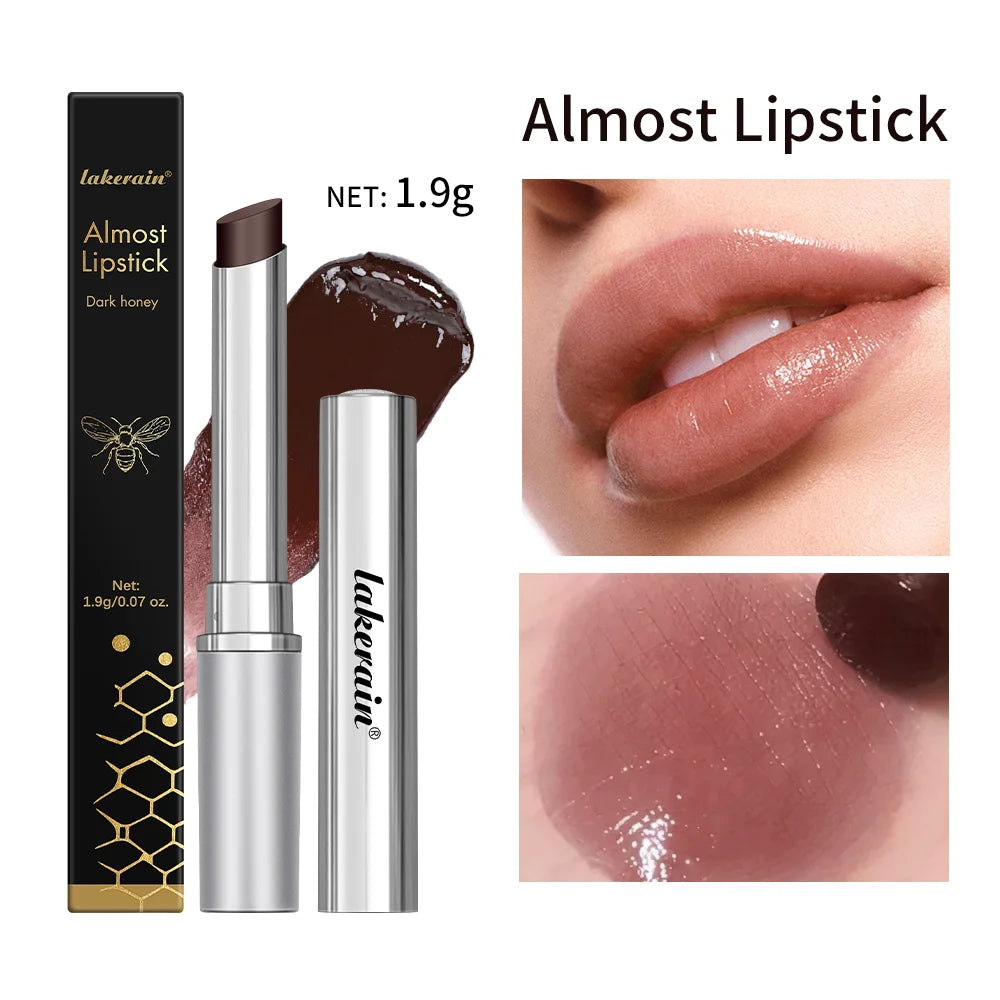 Honey Lipstick Pink Tinted Lip Balm Honey Powerful Lip Repulper Remove Dark Lips Lipbalm Exfoliating for Lips