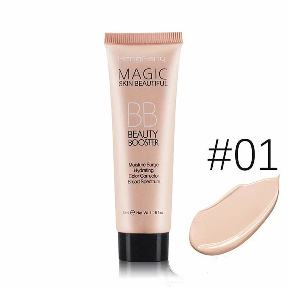 New 3 Colors BB Cream Long Lasting Waterproof Face Base Foundation Korean Makeup Cover Acne Spot Concealer Cosmetic