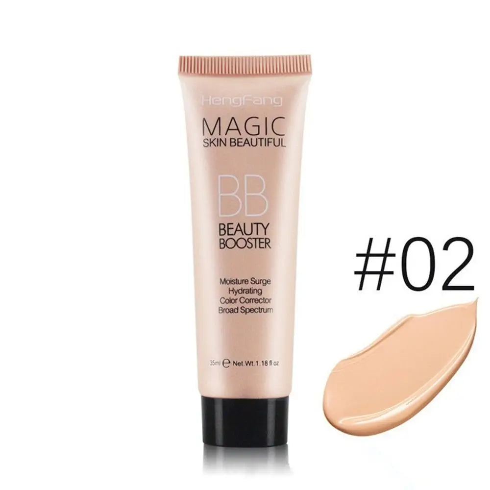 New 3 Colors BB Cream Long Lasting Waterproof Face Base Foundation Korean Makeup Cover Acne Spot Concealer Cosmetic