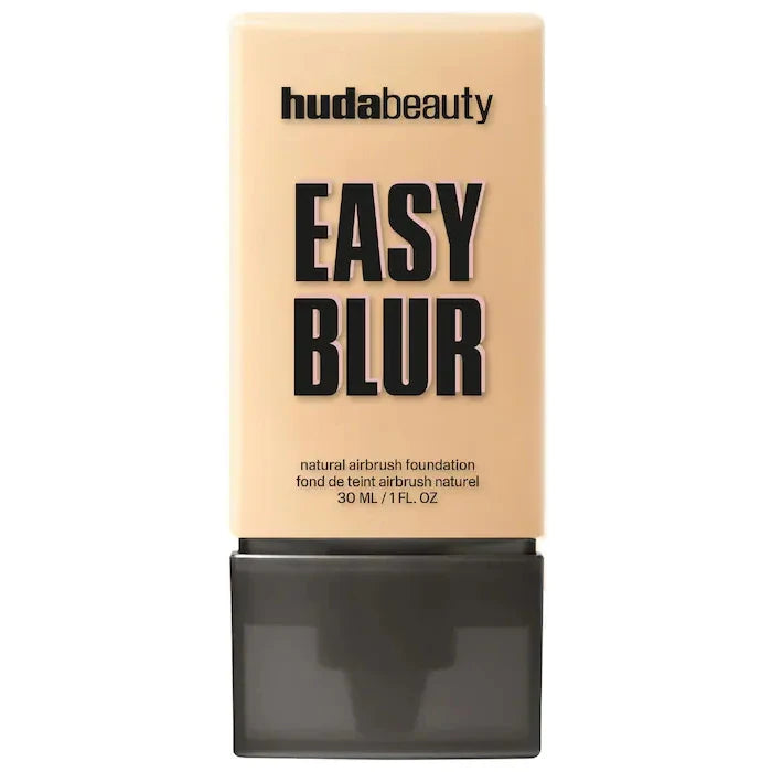 Huda Beauty Easy Blur Natural Airbrush Foundation with Niacinamide Easy Blur Silicone-Free Smoothing & Pore-Minimizing Primer