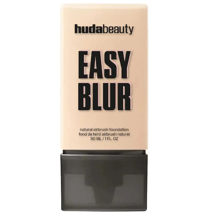 Huda Beauty Easy Blur Natural Airbrush Foundation with Niacinamide Easy Blur Silicone-Free Smoothing & Pore-Minimizing Primer