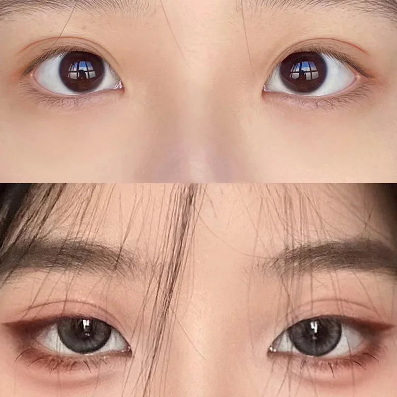 Red Brown Monochrome Eyeliner Eyeshadow Powder Palette Silky Matte Chocolate Lying Silkworm Eyeliner Waterproof Aegyo-sal Makeup